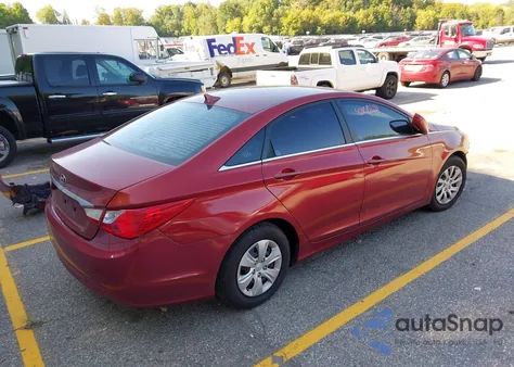 2011 Hyundai Sonata Gls из США, поврежденный, VIN 5NPEB4AC4BH187457